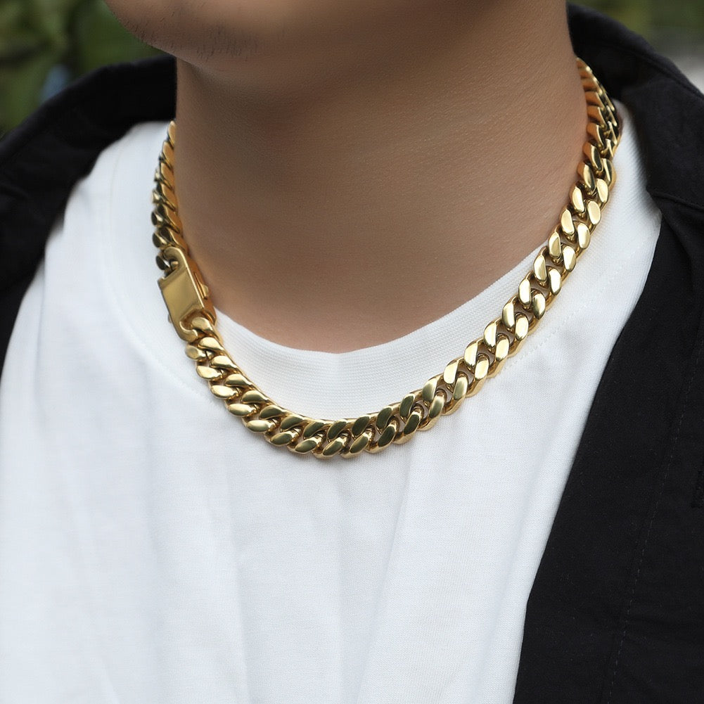 Premium Stainless Steel Cuban Chain