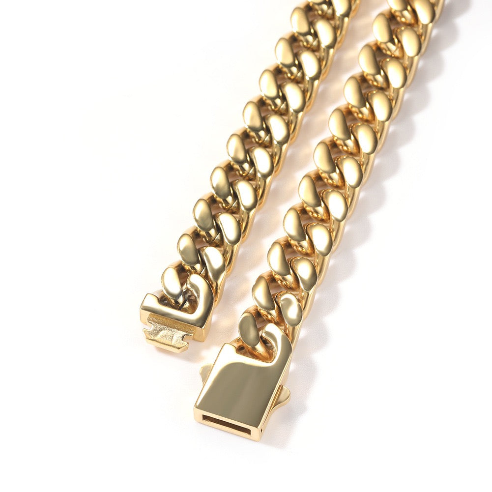 Premium Stainless Steel Cuban Chain