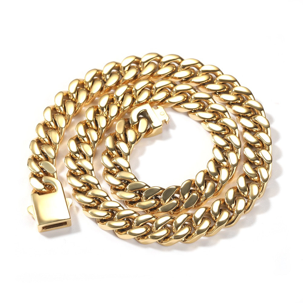Premium Stainless Steel Cuban Chain