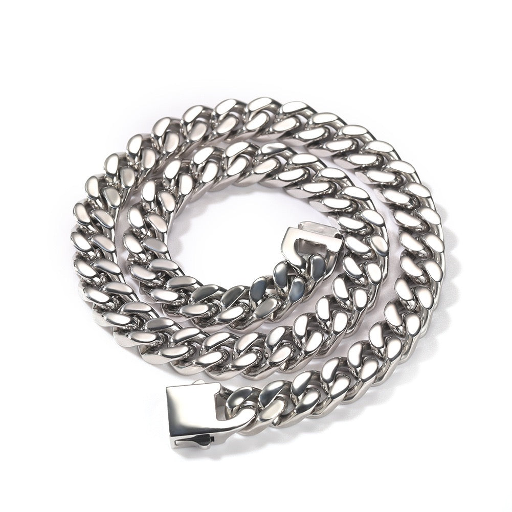 Premium Stainless Steel Cuban Chain