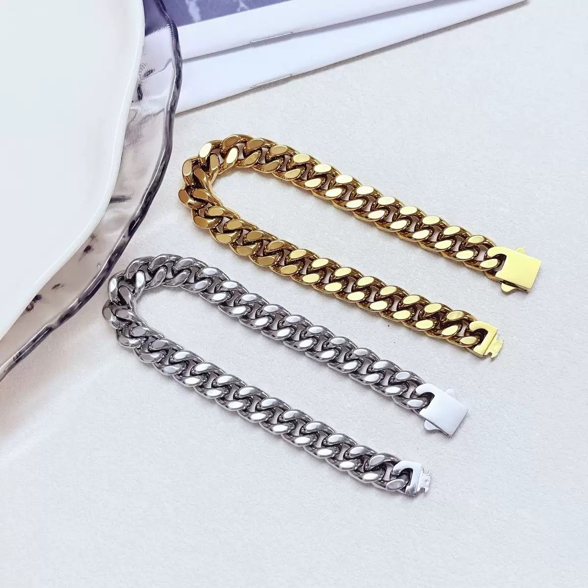 Premium Stainless Steel Cuban Bracelet