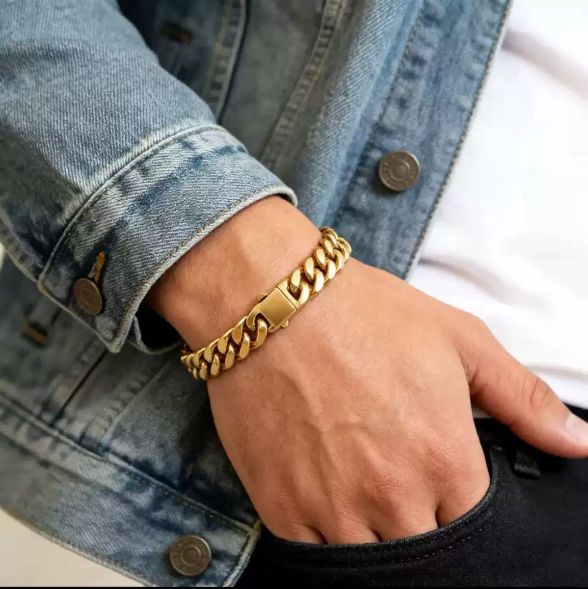 Premium Stainless Steel Cuban Bracelet
