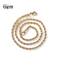 Rope  chain stainless steel